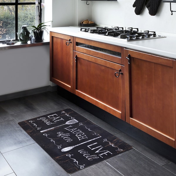 Designer Chef Antifatigue Kitchen Mat 1'6" x 2'6" Overstock 13554397