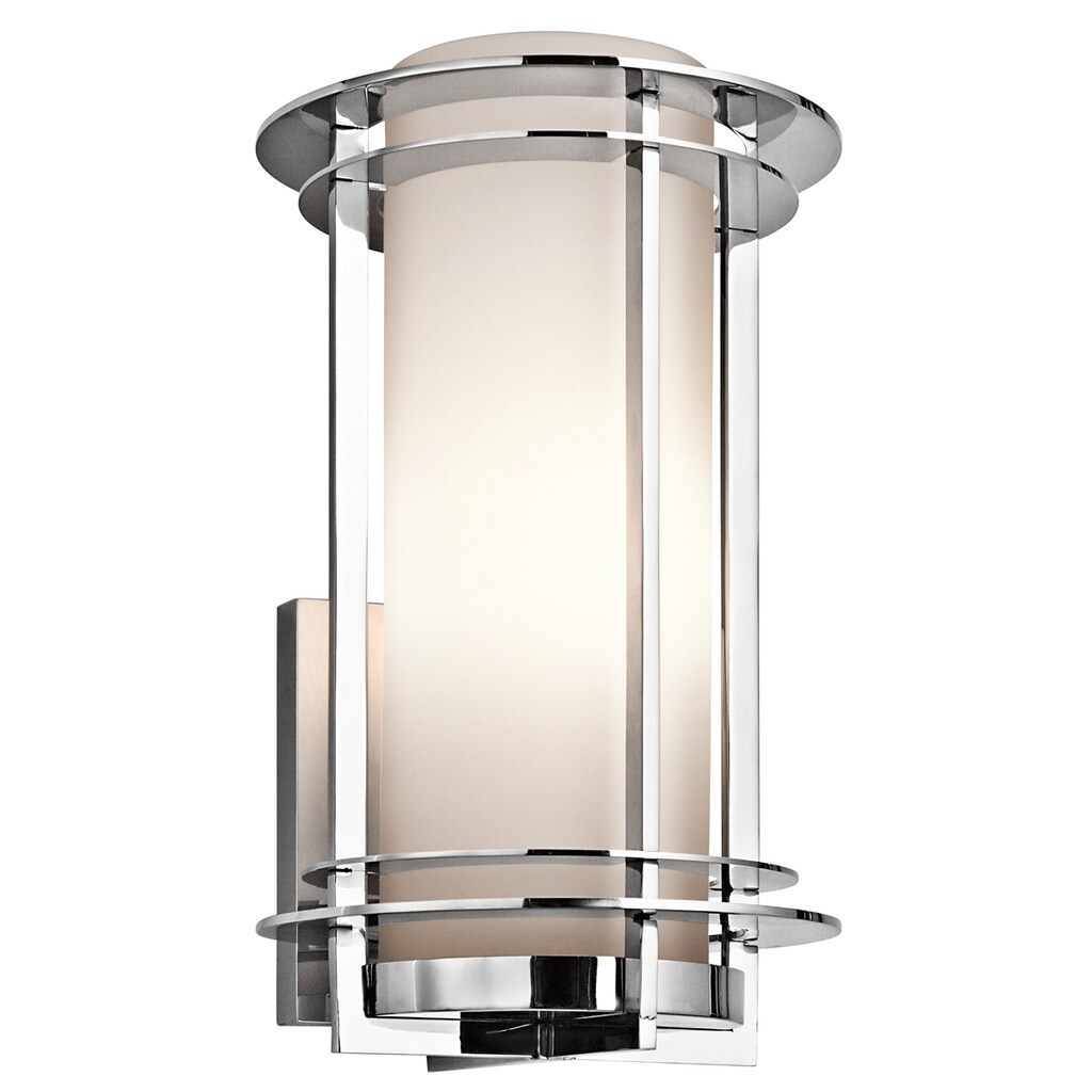 Kichler Lighting Pacific Edge Collection 1-light Polished Stainless Steel  Outdoor Wall Sconce