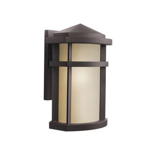 Kichler Lighting Lantana Collection 1-light Architectural Bronze Outdoor Wall Sconce