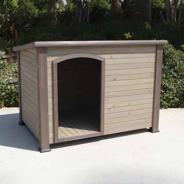 Shop Precision Pet Extreme Outback Log Cabin Dog House Free