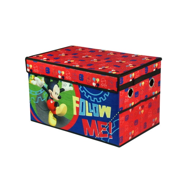 disney mickey mouse collapsible storage trunk