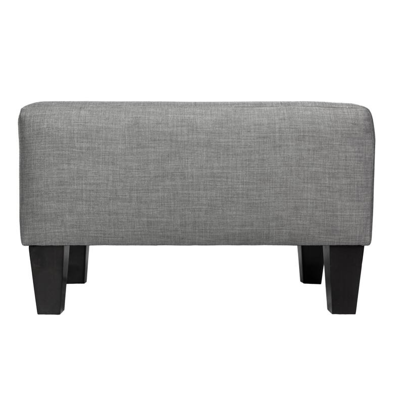 MJL Furniture Milo Squared Upholstered Ottoman