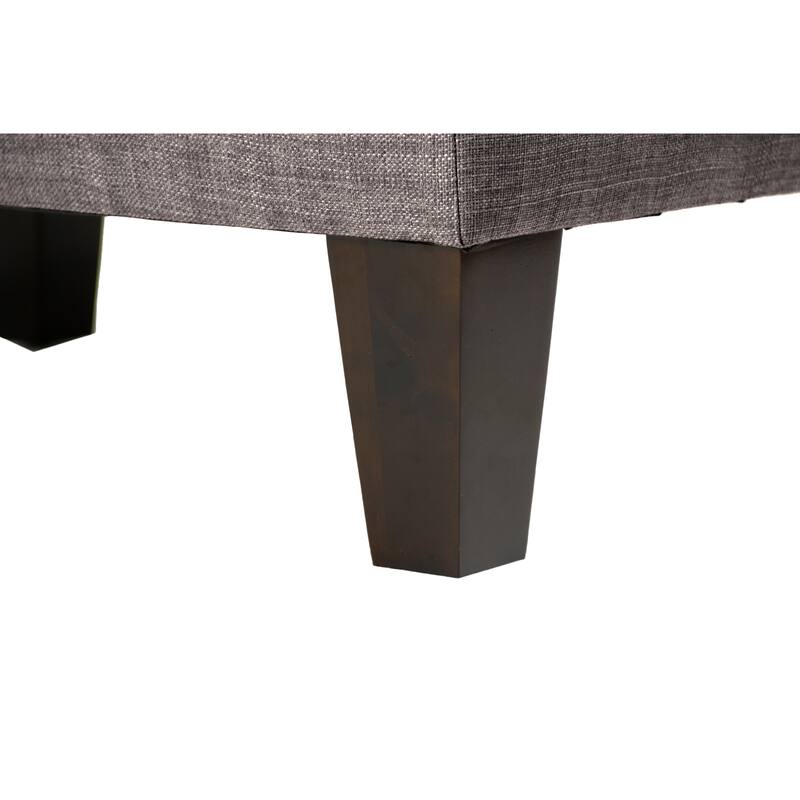 MJL Furniture Milo Squared Upholstered Ottoman