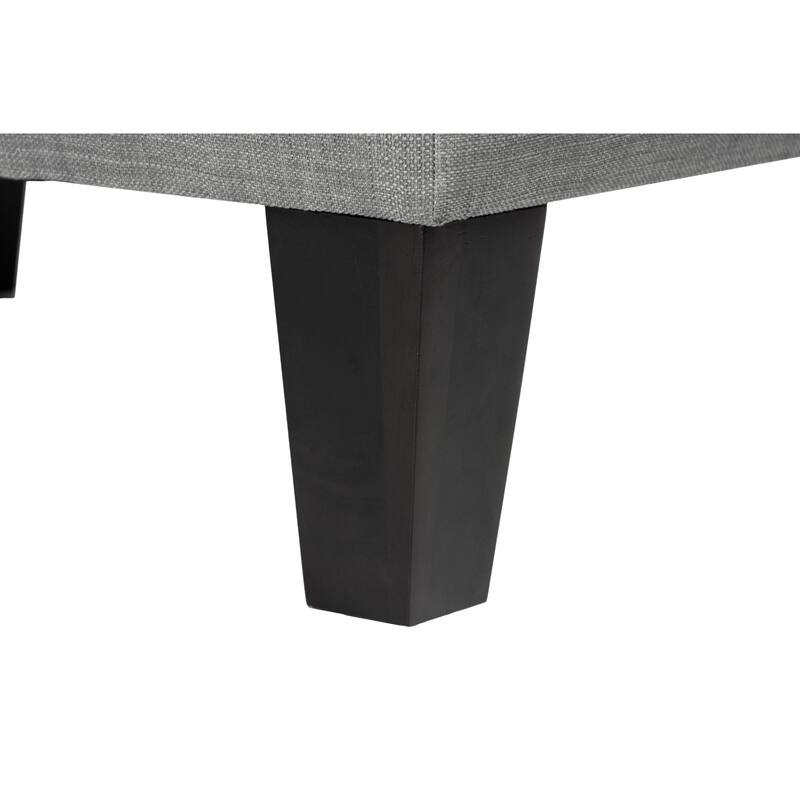 MJL Furniture Milo Squared Upholstered Ottoman