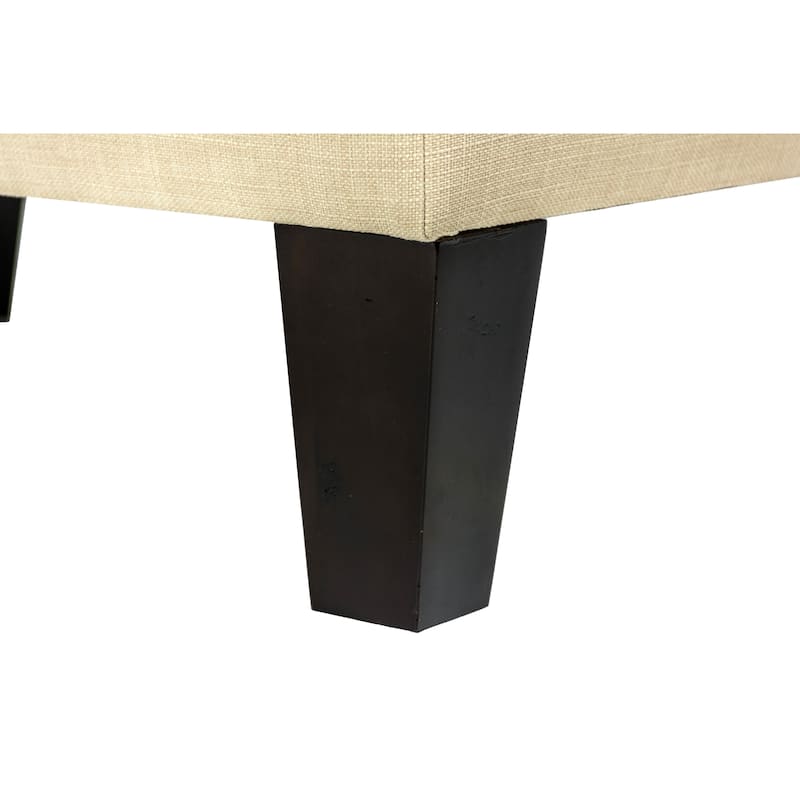 MJL Furniture Milo Squared Upholstered Ottoman