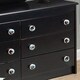 Kickflip Black Pine 6-Drawer Dresser - Thumbnail 2