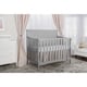 preview thumbnail 1 of 3, Dream On Me Bailey Dove Grey 5-in-1 Convertible Crib