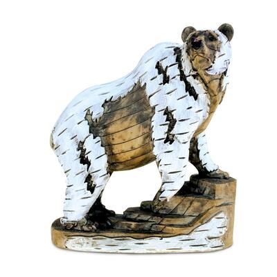 Majestic Polar Bear Sculpture