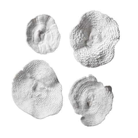 Uttermost Sea Coral Wall Art (Set of 4)