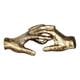 preview thumbnail 2 of 0, Uttermost Hold My Hand Gold Sculpture
