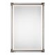 preview thumbnail 2 of 0, Uttermost Mackai Metallic Silver Mirror - 22.875x32.75x1.375