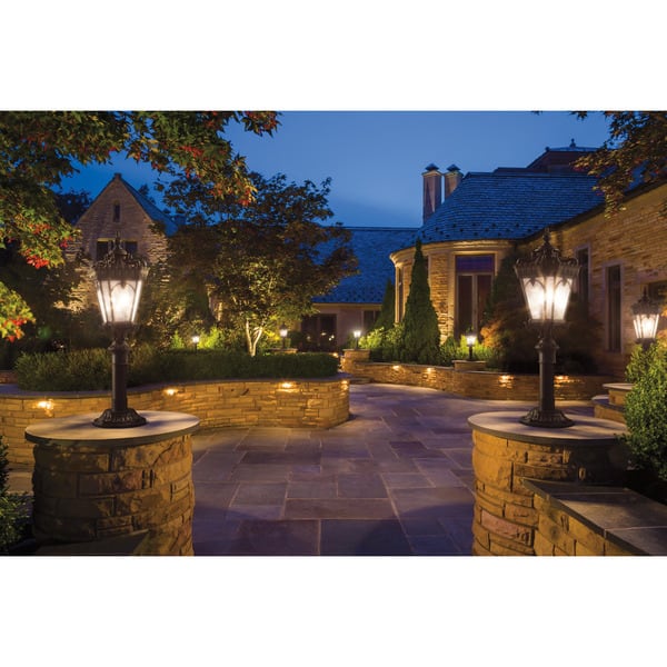 Kichler Tournai Collection 4-light Londonderry Outdoor Post Mount - - 13565693