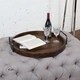 preview thumbnail 2 of 0, Uttermost Reine Round Wooden Tray