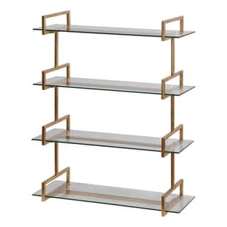 Uttermost Auley Gold Wall Shelf