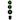 23-inch Potted Triple Ball Faux Tabletop English Boxwood, Green