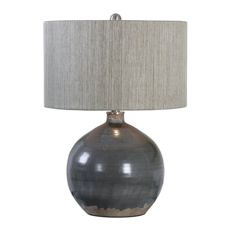 Uttermost Vardenis Gray Ceramic Lamp