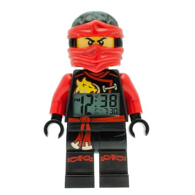 LEGO Ninjago Sky Pirates 'Kai' Light-up Minifigure Alarm Clock