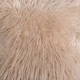 preview thumbnail 2 of 1, PoloGear Off-white Washable Faux-Fur Llama Square Accent Pillow
