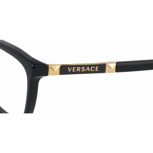 versace rectangle eyeglasses