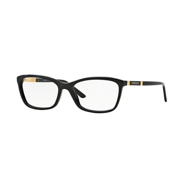 versace rectangle eyeglasses