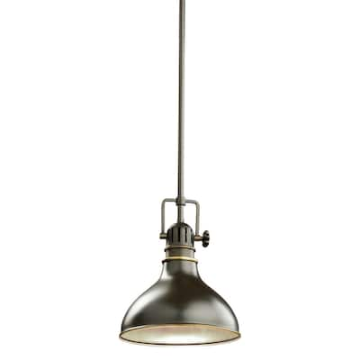 Kichler Lighting Hatteras Bay Collection 1-light Olde Bronze Mini Pendant