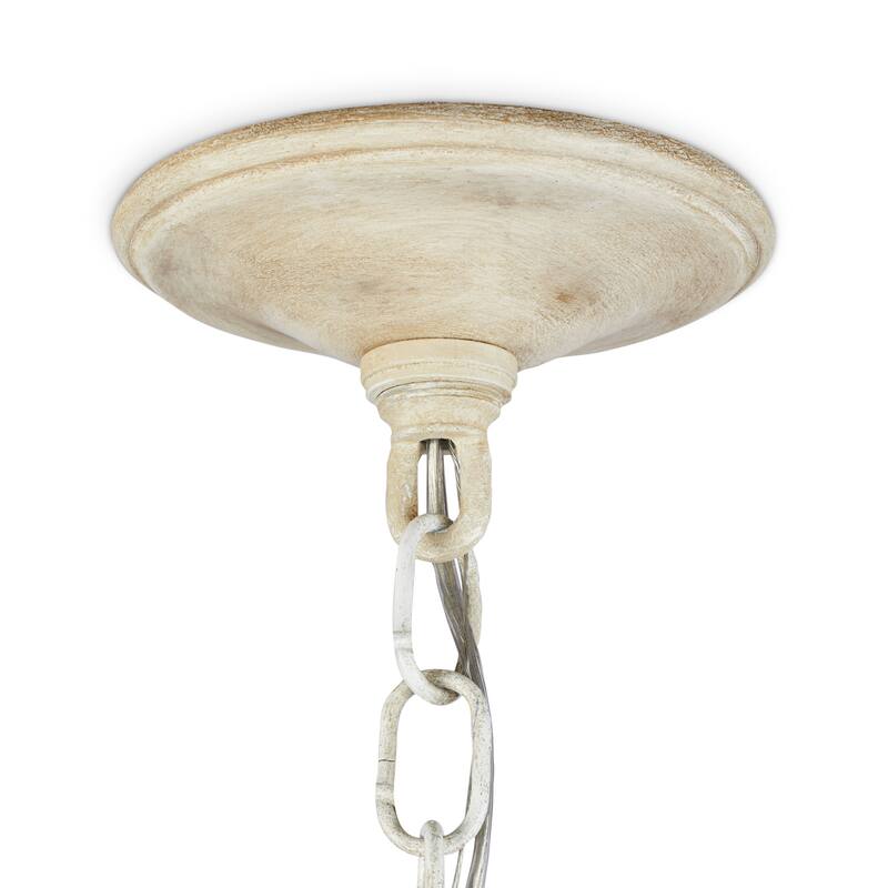 Kichler Lighting Hayman Bay Collection 8-light Distressed Antique White Chandelier