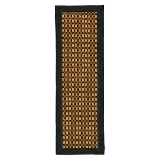 Handcrafted Seaside Sisal Carpet Stair Treads (Set of 13) - 9"x 29"