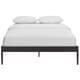 preview thumbnail 6 of 4, Elsie Brown Stainless Steel Bed Frame