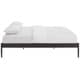 preview thumbnail 5 of 4, Elsie Brown Stainless Steel Bed Frame