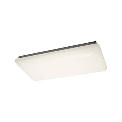 Kichler Lighting Utilitarian 4-light 51-inch White Linear Flush Mount