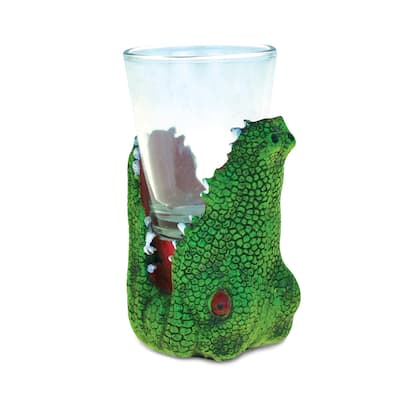 Puzzled Animal-theme Alligator Cool Animal Head Shot Glass
