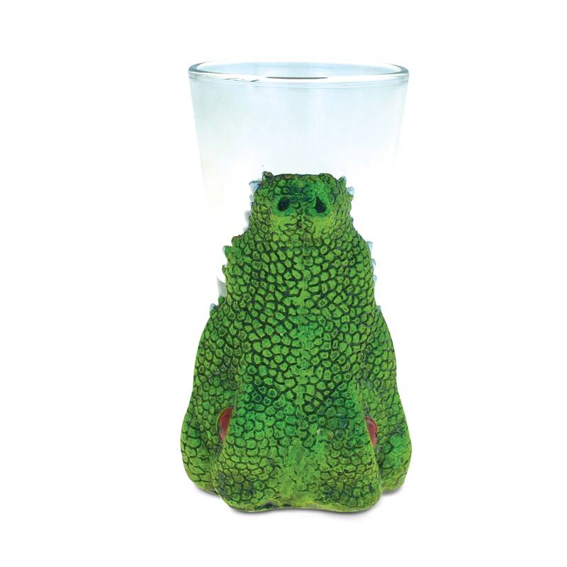 Puzzled Animal-theme Alligator Cool Animal Head Shot Glass