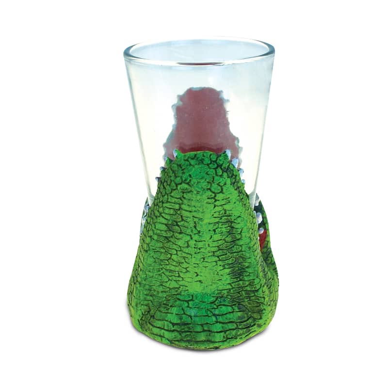 Puzzled Animal-theme Alligator Cool Animal Head Shot Glass