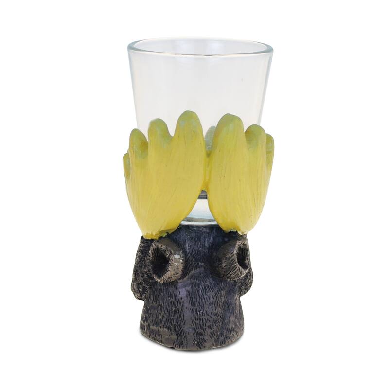 Moose Moose Cool Animal Animal Theme Head Shot Glass