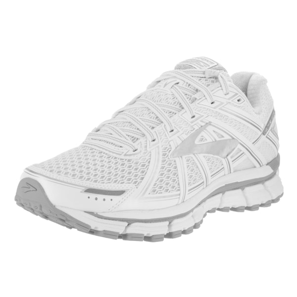 brooks white running shoes