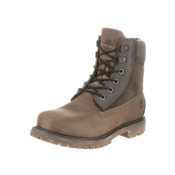 timberland 6 inch premium taupe suede flat boots