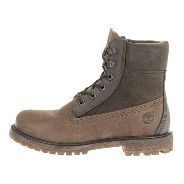 timberland 6 inch premium taupe suede flat boots