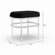 Silver Orchid Pontoppidan 2-piece Vanity Table and Stool Set - Thumbnail 3