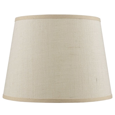 Hardback Tan Fine Burlap Lamp Shade