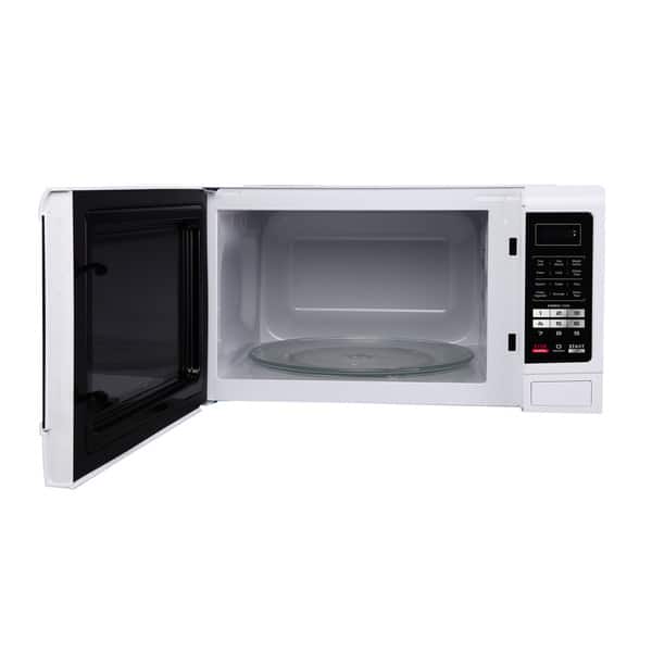 Magic Chef 1100 Watt 1 6 Cubic Foot White Microwave Magic Chef 1100 Watt 1 6 Cubic Foot