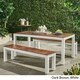 Bali Outdoor 3-piece Wood Picnic Set by Christopher Knight Home - Thumbnail 1