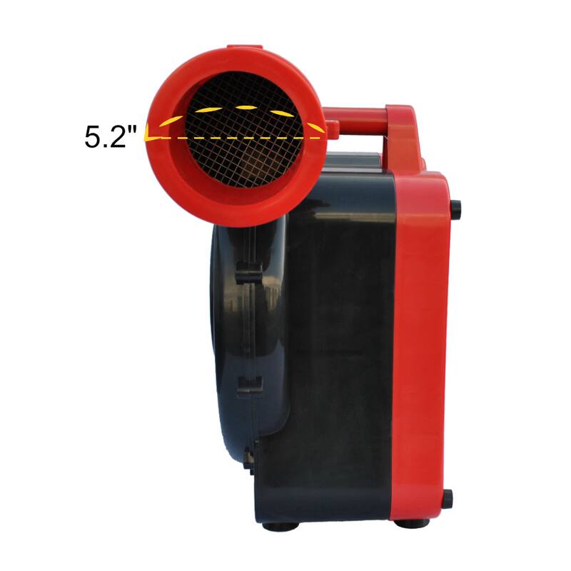 XPOWER 2 HP Indoor Outdoor Inflatable Blower Fan for Bounce House Jumper Game and Display Structures