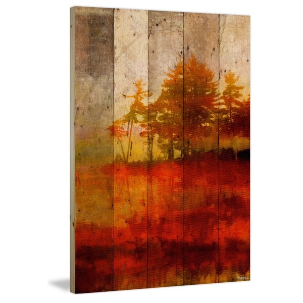 Handmade Parvez Taj - Kenora Print on Reclaimed Wood