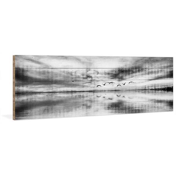 Handmade Parvez Taj - Flight of Six Print on Reclaimed Wood