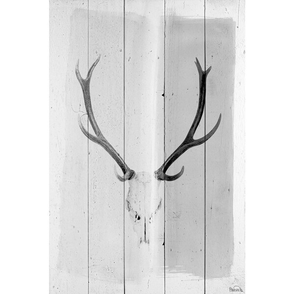 Handmade Parvez Taj - Head Gear Print on Reclaimed Wood