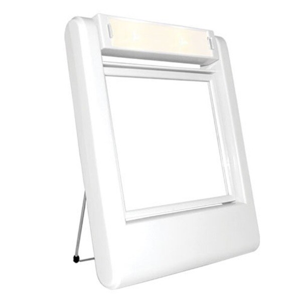 Rucci Dual-sided 5x/1x Magnification Lighted Stand Mirror