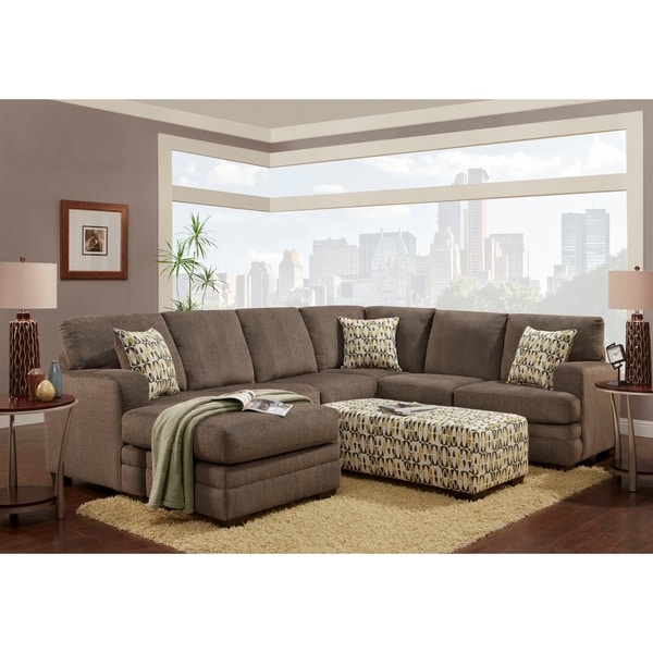 Sofa Trendz Boston Sectional With Ottoman Set Free Shipping Sofa Trendz Boston Sectional With Ottoman Set