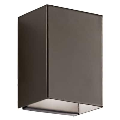 Kichler Lighting Walden Collection 1-light Architectural Bronze Indoor/Outdoor LED Wall Sconce