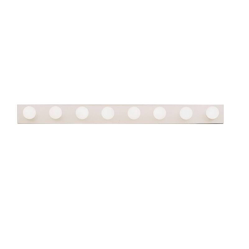 Kichler Lighting Utilitarian 8-light 48-inch Chrome Linear Bath/Vanity Light