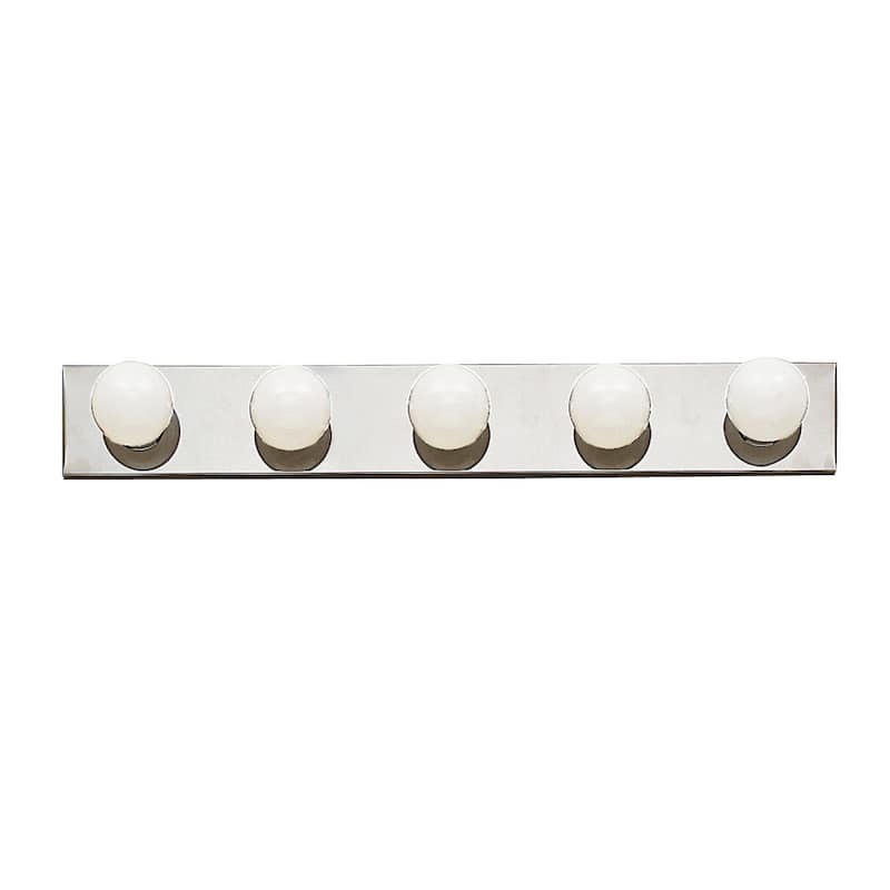 Kichler Lighting Utilitarian 5-light 30-inch Chrome Linear Bath/Vanity Light